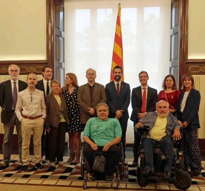 El moviment català de la discapacitat oferim al Parlament la nostra col·laboració per construir polítiques socials més inclusives