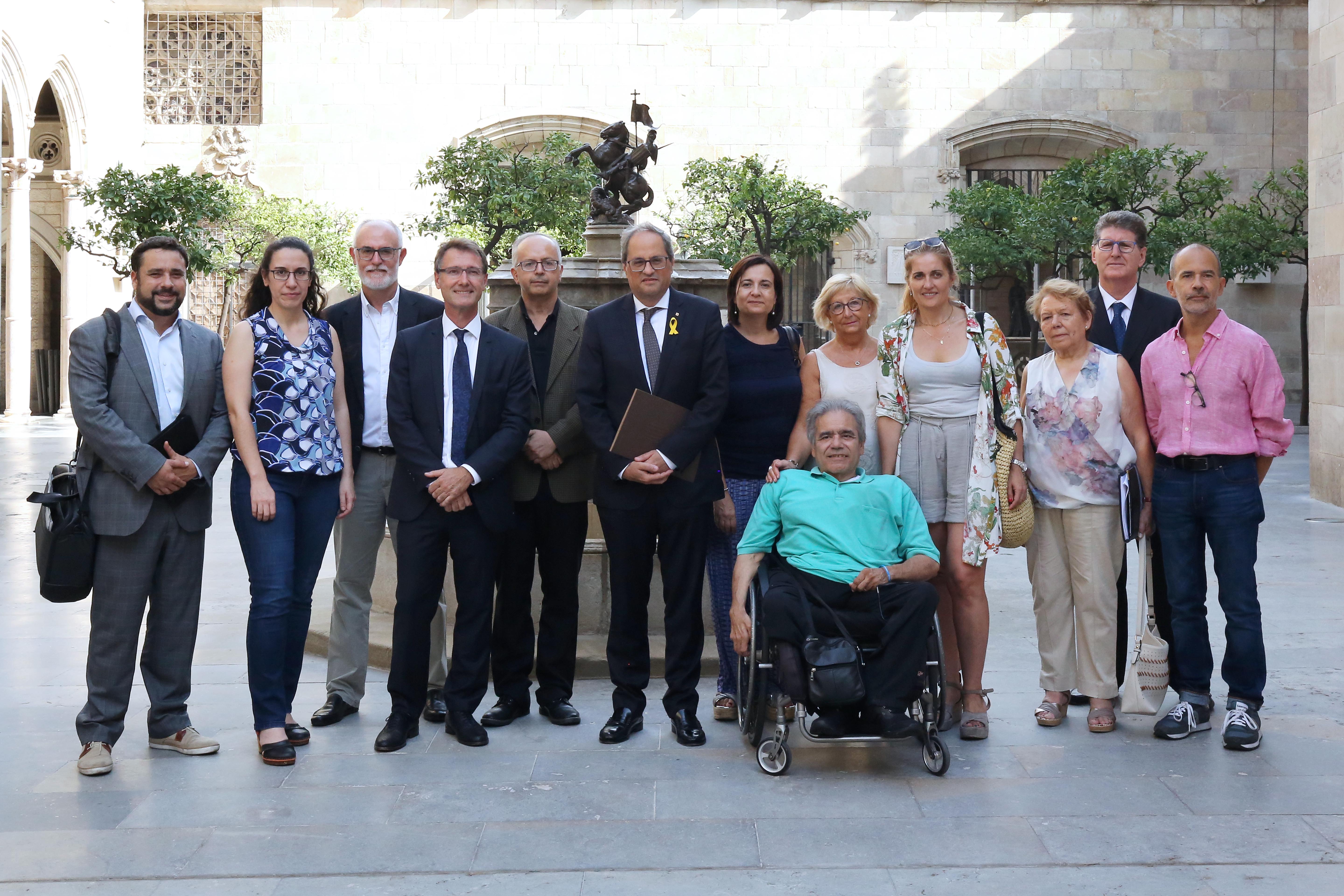 Amb el COCARMI, reclamem al president de la Generalitat, Quim Torra, un Pacte per a la Discapacitat a Catalunya