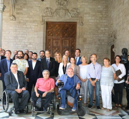 Aplaudim l’anunci de la creació del Pacte Nacional per a les persones amb Discapacitat i celebrem l’impuls al nou Codi d’Accessibilitat