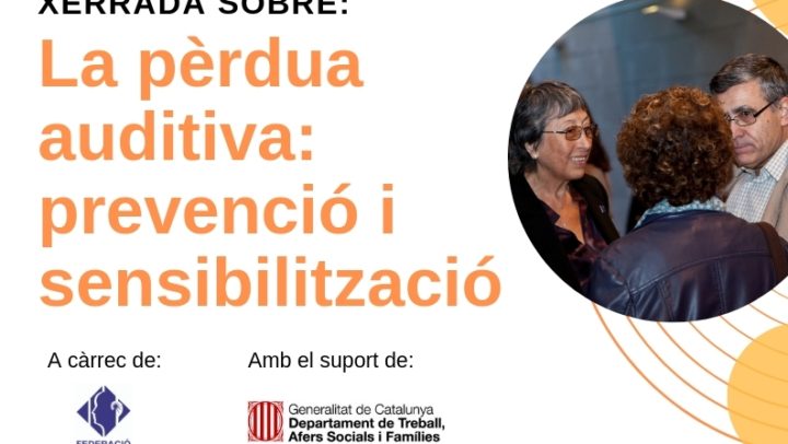 Properes xerrades sobre la prevenció de la pèrdua auditiva a Alcanar i a Lleida