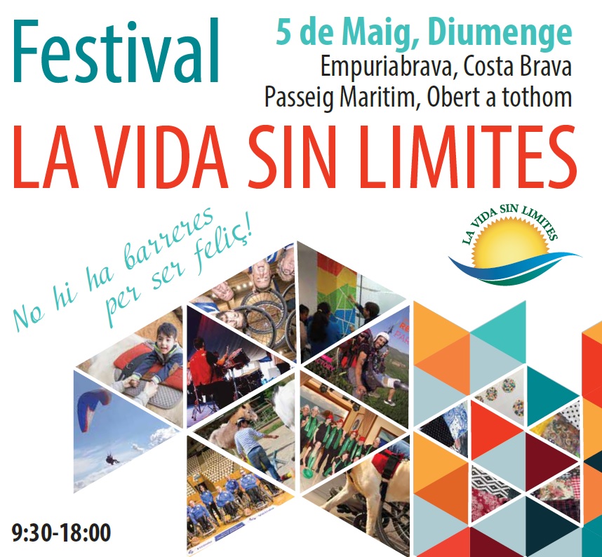 Un dia dedicat a l’esport inclusiu: 1er Festival La vida sense Límits, a Empuriabrava (Costa Brava)