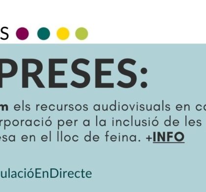 Subtitulem els recursos audiovisuals en català de les empreses compromeses amb la inclusió