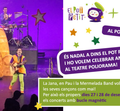El concert “És Nadal a dins El Pot Petit”, accessible amb bucle per als infants amb sordesa