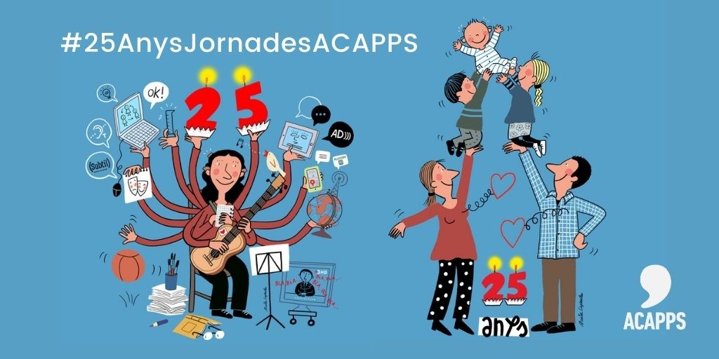 La  inclusió educativa i social de les persones amb sordesa que es comuniquen en llengua oral centraran el debat de la 25a edició de les Jornades d’ACAPPS