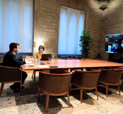 El president s'ha reunit amb el Consell de la Discapacitat de Catalunya