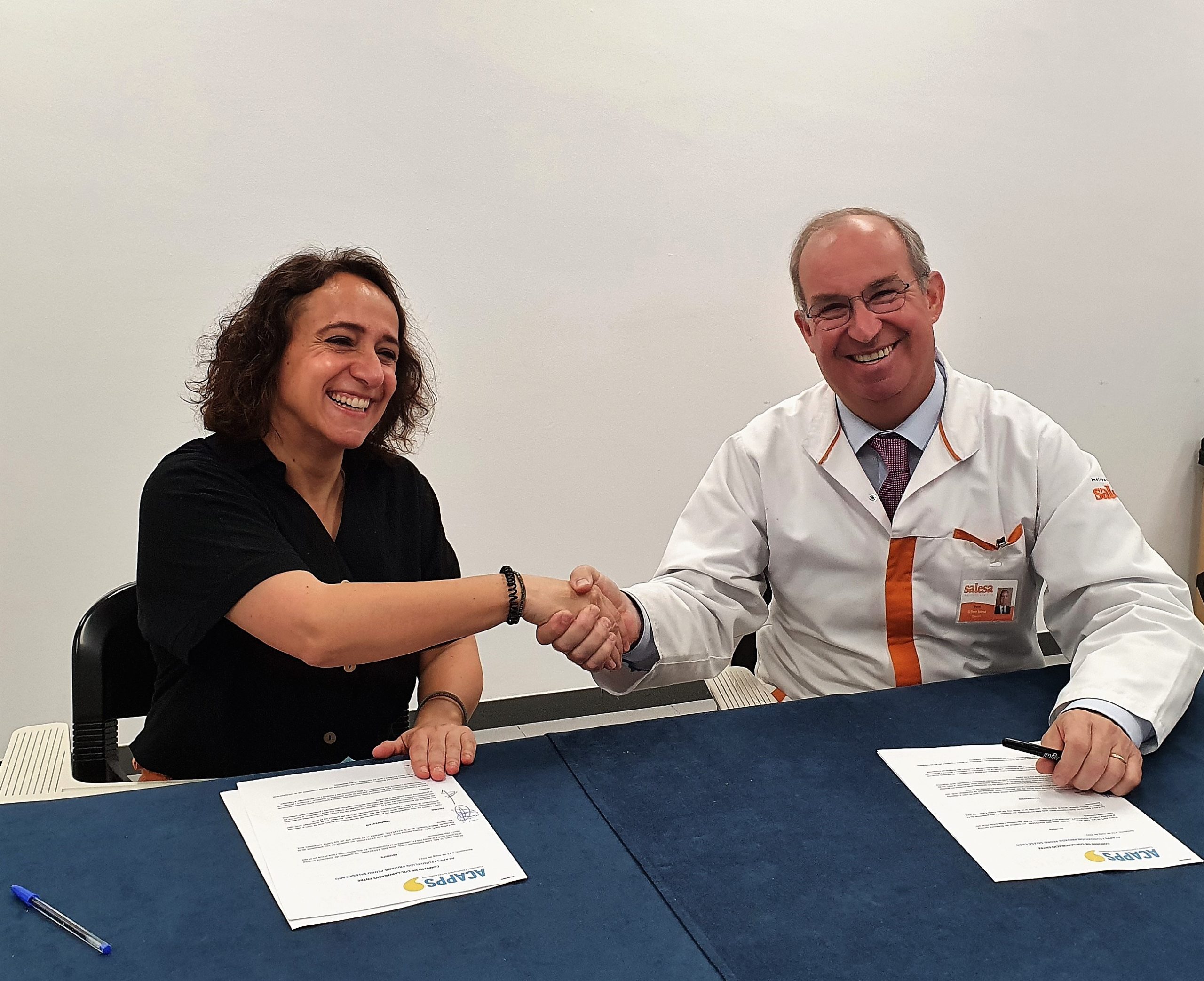 Signem un nou conveni de col·laboració amb la Fundació Pedro Salesa