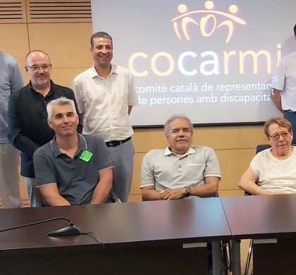 Mercè Batlle, elegida nova presidenta del COCARMI, principal plataforma de la discapacitat a Catalunya de la qual en som entitat membre