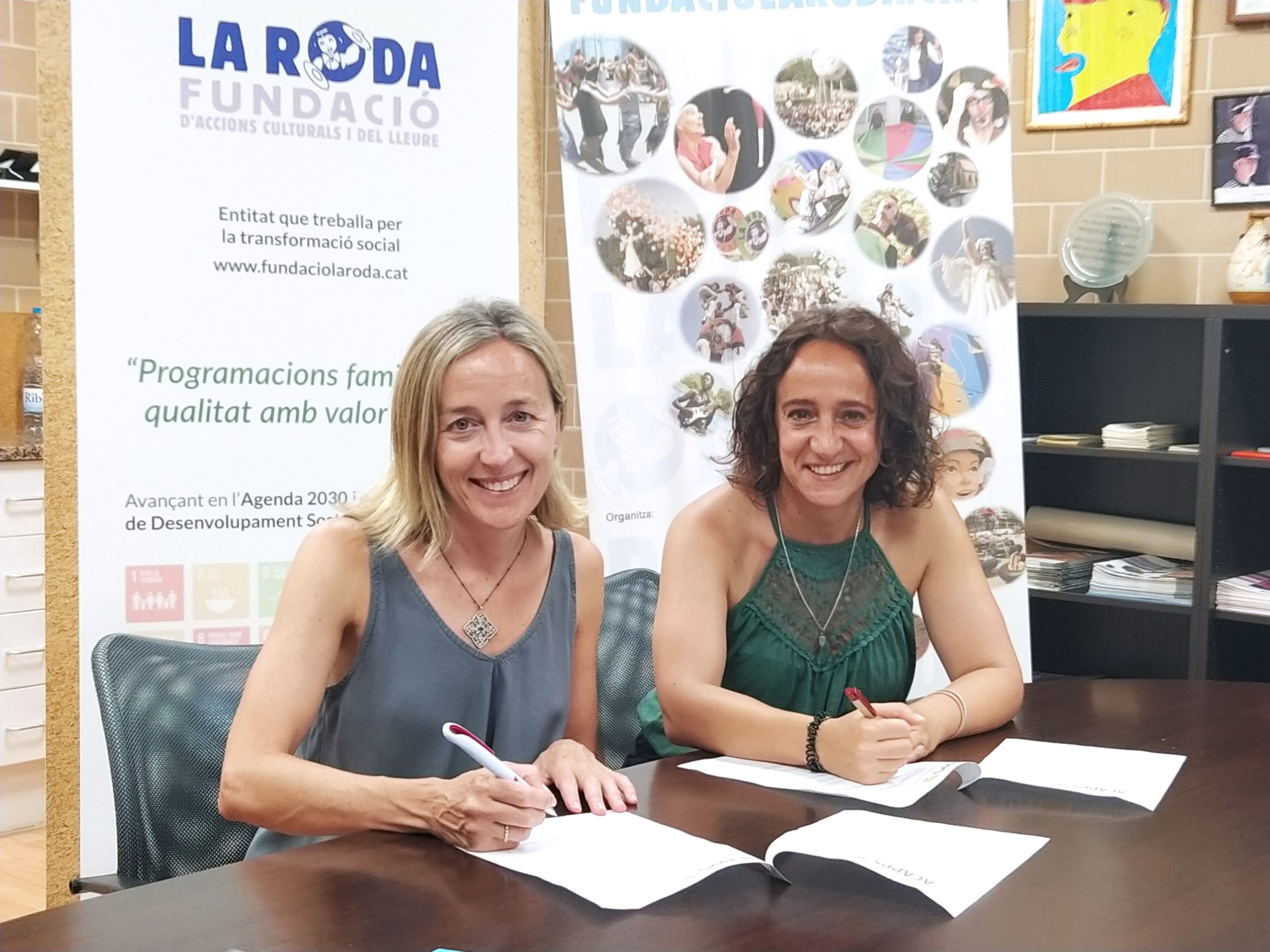 Nova aliança per a la inclusió: signem conveni de col·laboració amb la fundació La Roda