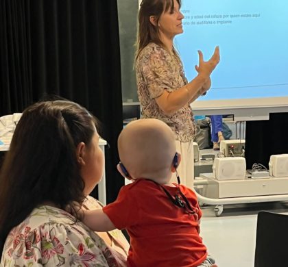 Exemples pràctics per a famílies per a la rehabilitació auditiva de nadons i infants amb la fonoaudiòloga Mariana Maggio
