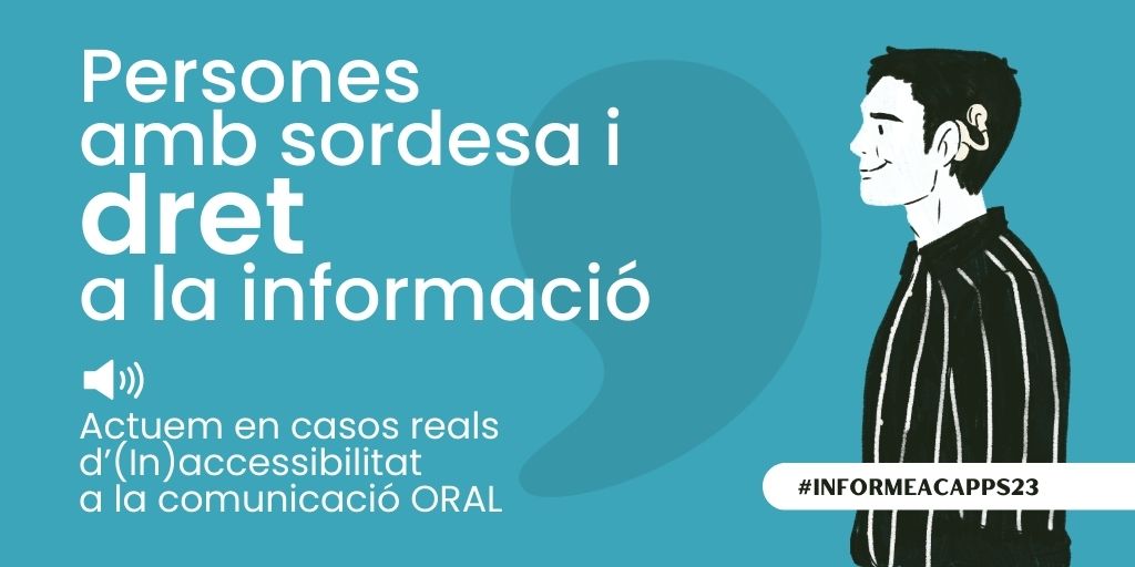 El 27 de setembre, et convidem a l’acte de presentació de l’Informe (In)accessibilitat ACAPPS 2023