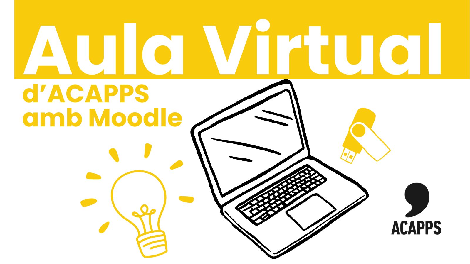 Estrenem l’aula virtual d’ACAPPS amb cursos oberts a les famílies i persones sòcies!