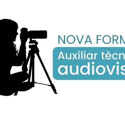 Aquesta pot ser la teva oportunitat: oferim formació professional en auxiliar tècnica audiovisual