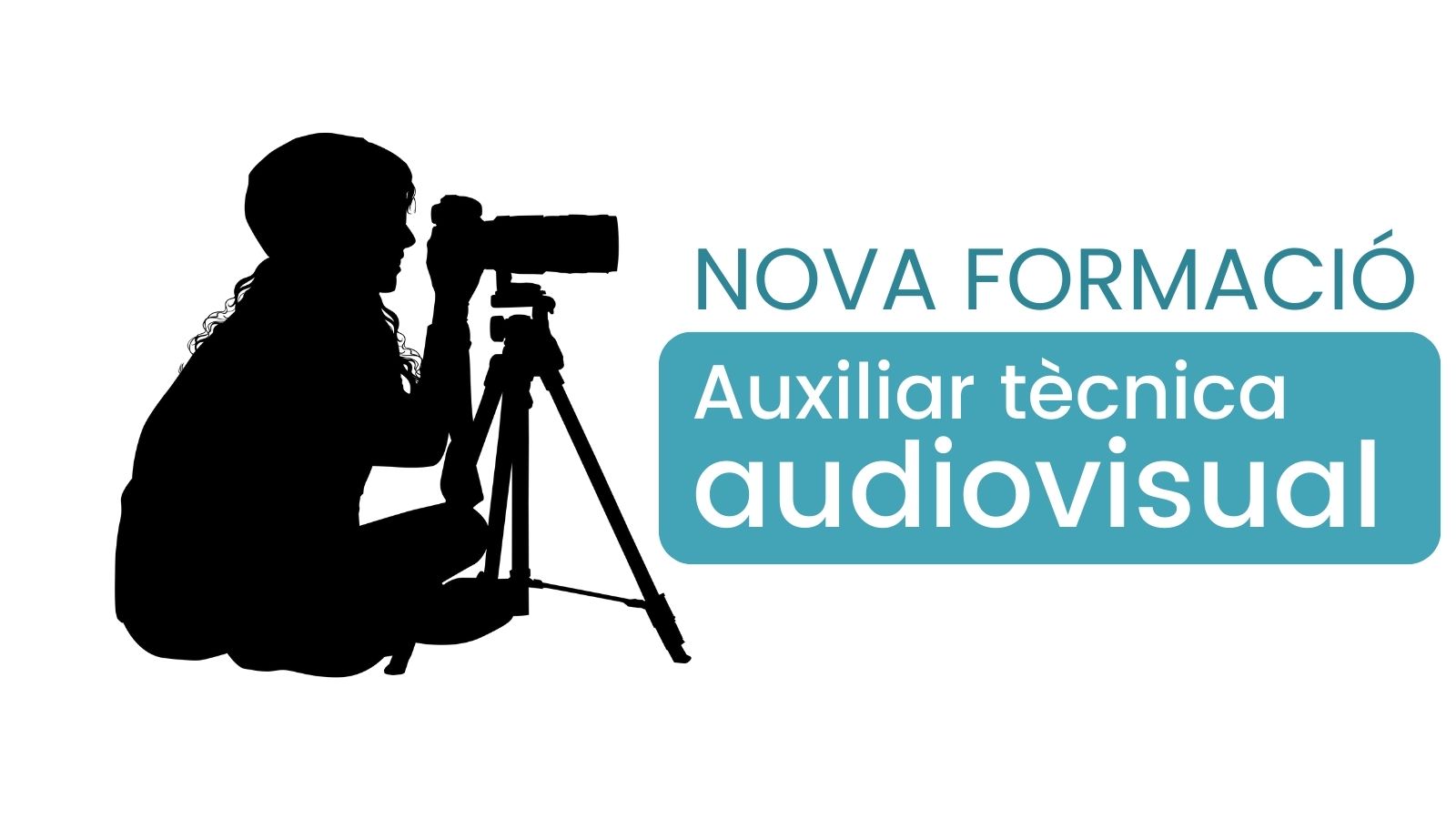 Aquesta pot ser la teva oportunitat: oferim formació professional en auxiliar tècnica audiovisual