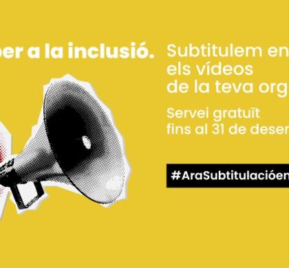 ACAPPS subtitula més de 200 continguts audiovisuals en català per fer-los accessibles a les persones amb sordesa
