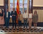 Ens reunim, amb el COCARMI, amb el president del Parlament de Catalunya, Josep Rull