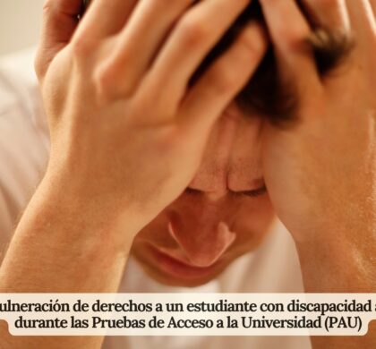Denunciem la greu vulneració de drets a un estudiant amb sordesa durant les PAU.