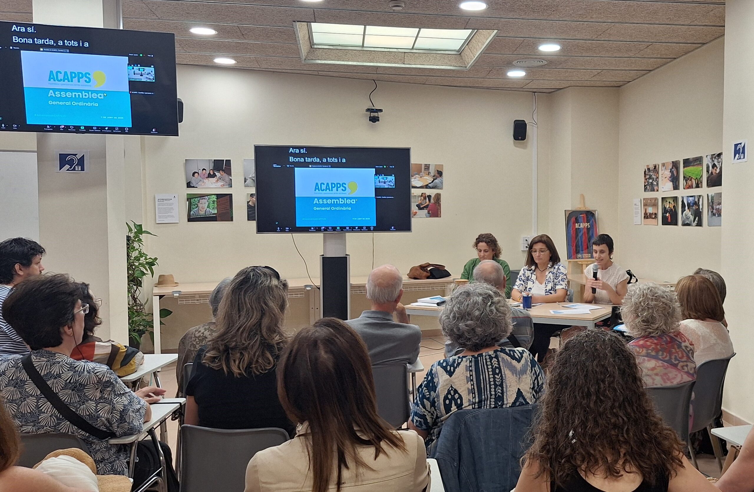 Al costat de 1.384 persones i famílies sòcies, atenent a més de 1.000 persones amb sordesa: expliquem totes les accions de 2025 d’ACAPPS.