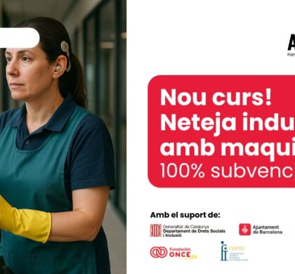 Nou curs subvencionat: Neteja industrial amb maquinària