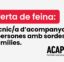 Oferta de feina: tècnic/a d’acompanyament a persones amb sordesa i famílies
