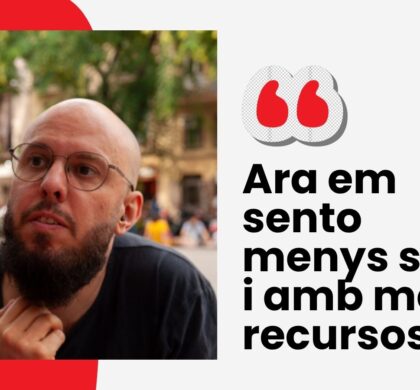 Parlem amb en Jordi Moreno, autor del blog “Tres Vuits” on escriu sobre la seva exeperiència i relació amb la pèrdua auditiva