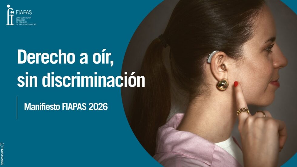 “Dret a escoltar, sense discriminació”: La campanya de FIAPAS pel Dia Internacional de les Persones amb Sordesa